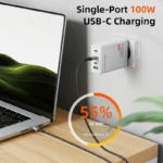 CABLETIME 4 IN 1 120W GaN Charger 120W Max Fast Charge 3 USB C With1 - Image 6