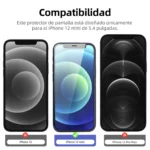 Screen Protector For iPhone 12 Mini 5.4 inch Tempered Glass HD - Image 2