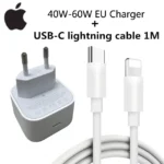 2025 Original 40W-60W USB-C Power Adapter For iphone 17 16 Pro Max Type C fast