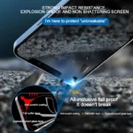 1-4Pcs Privacy Screen Protector for IPhone 16 14 11 12 13 15 Pro Max Mini Plus - Image 4