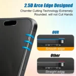 2PCS Matte Screen Protector For iPhone 17 Pro Max Air 18 Pro Max 16 15 - Image 5