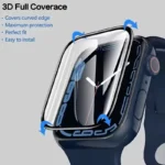 5Pcs Protector Film For Apple Watch 46mm 42mm 40mm 41mm 45mm Curved - Image 2