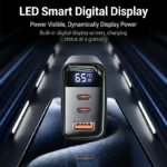 65W PD Fast USB Charge Charger 2 Ports EU US Plug Wall Charger Adapter - Image 2